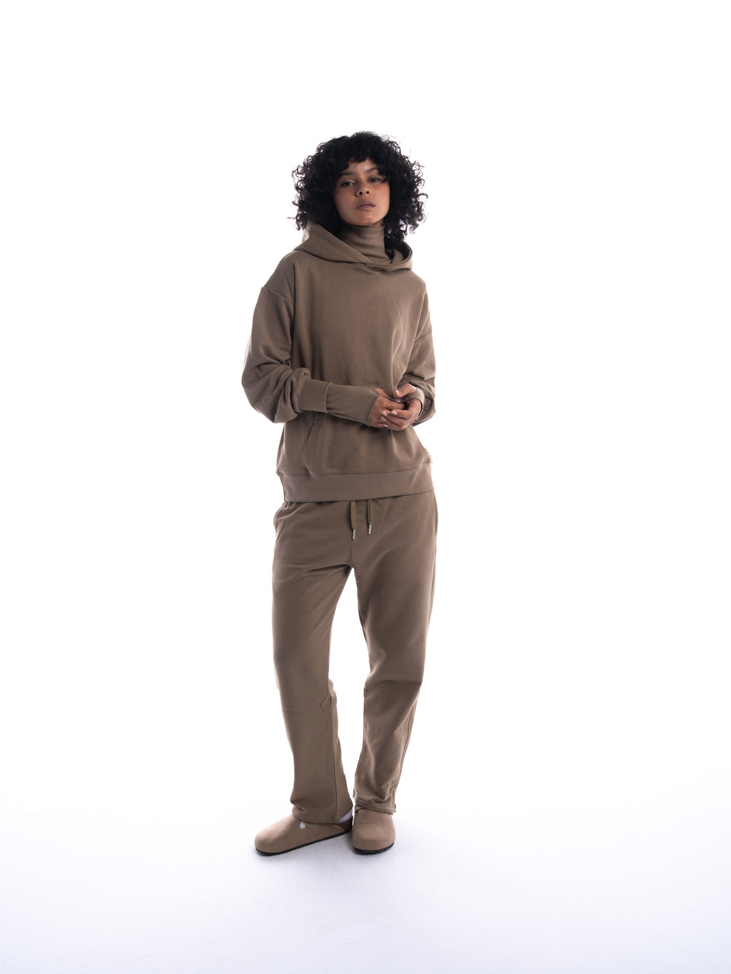 FRAMEWORK HOODIE (cafe)