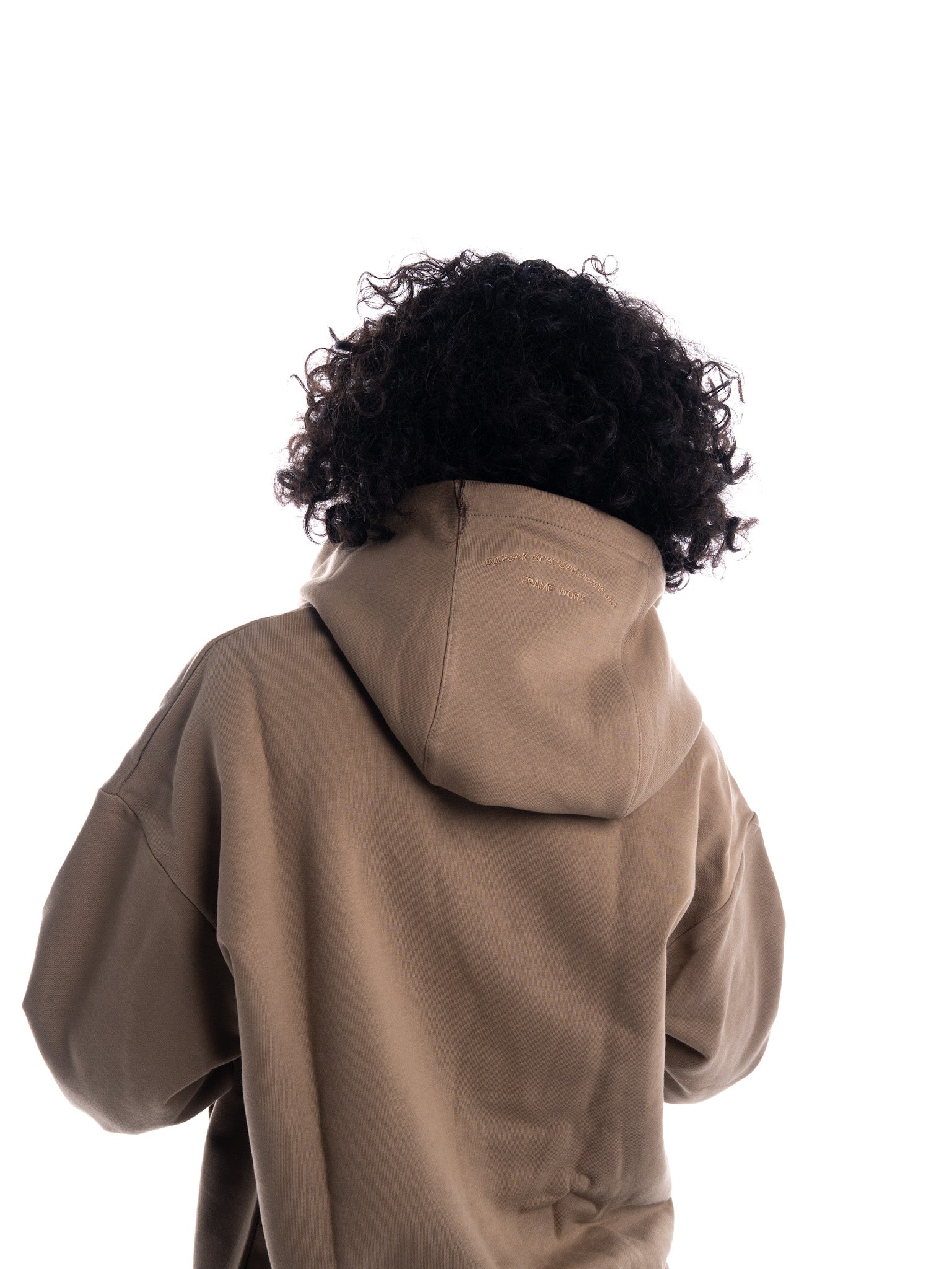 FRAMEWORK HOODIE (cafe)
