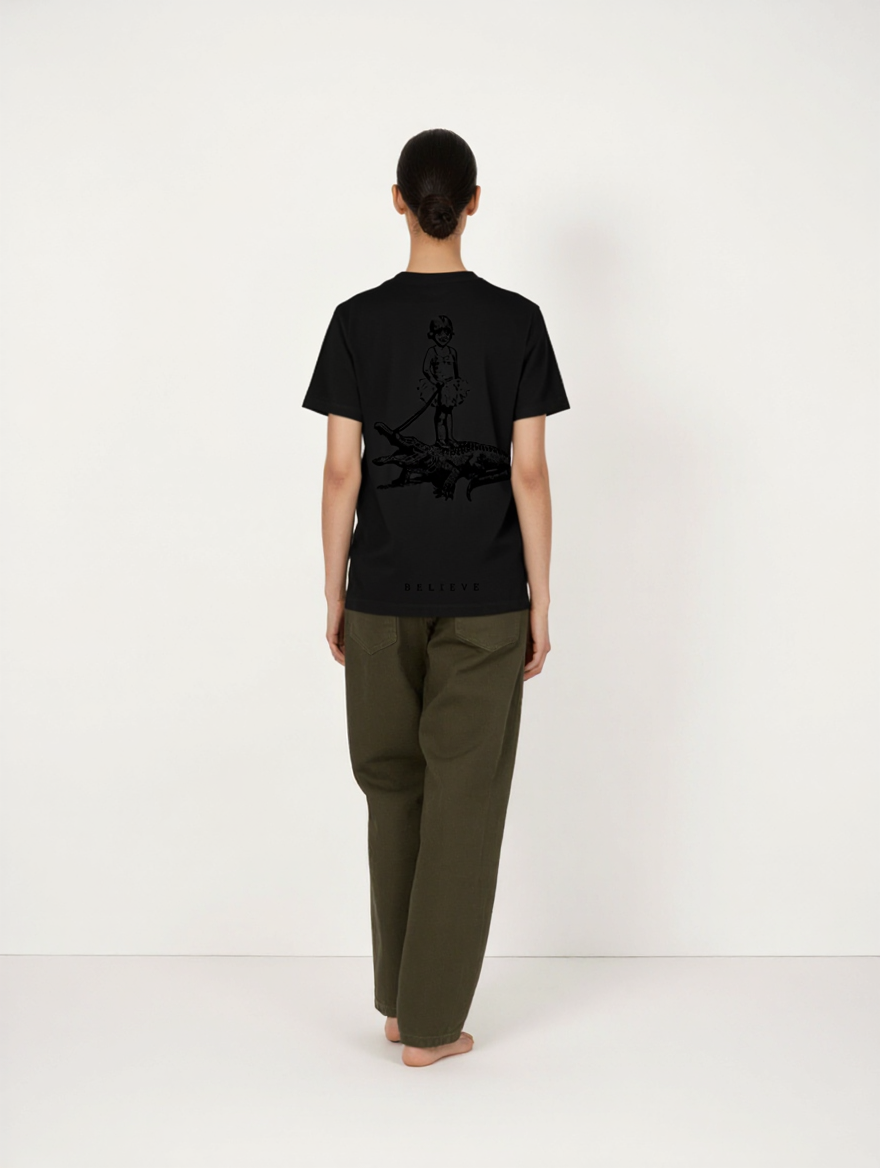 Black Regular Fit T-Shirt