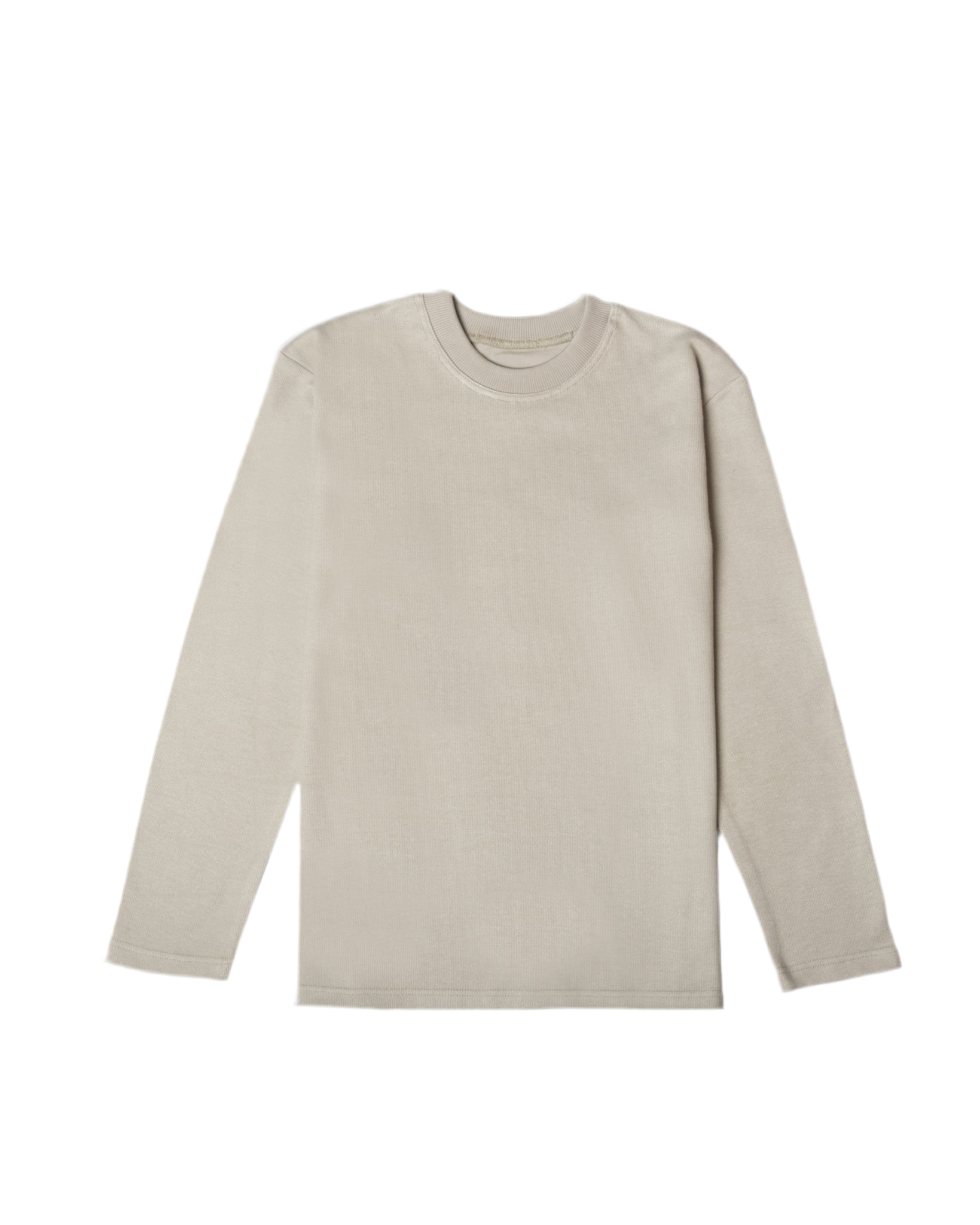 LONG SLEEVE TEE (light gray)
