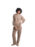 CREWNECK + SWEATPANTS SET (Cafe)
