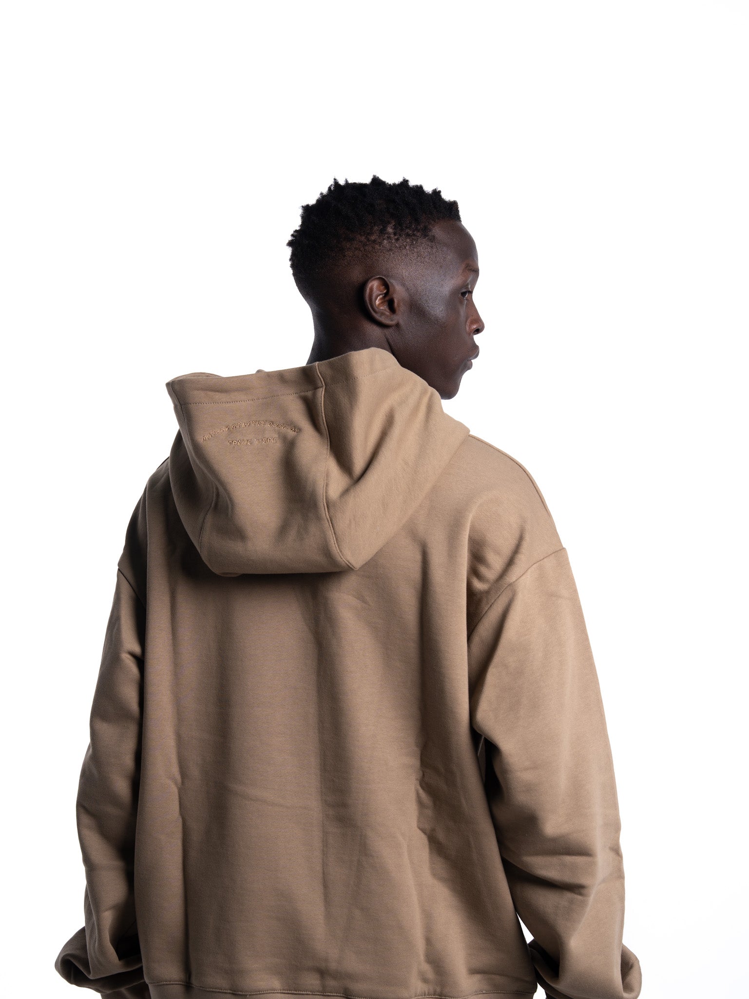 FRAMEWORK HOODIE (cafe)