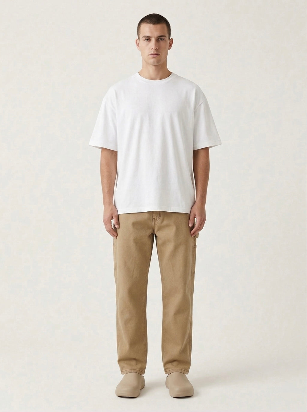 Carpenter denim - Beige