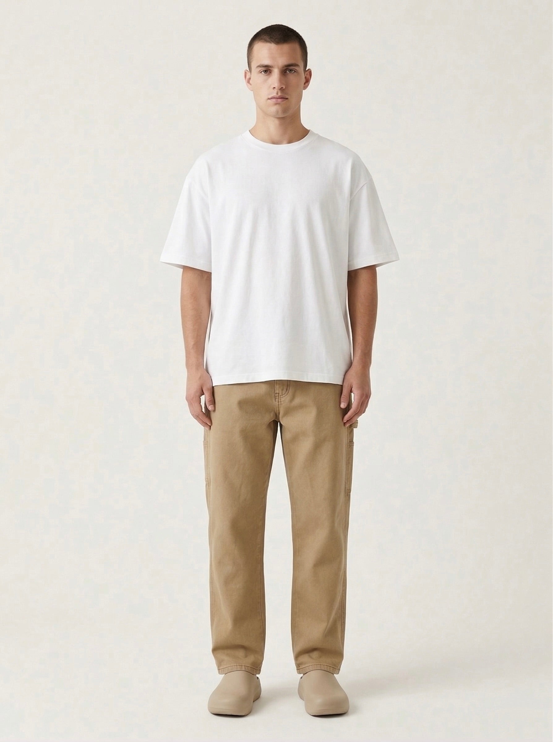 Carpenter denim - Beige