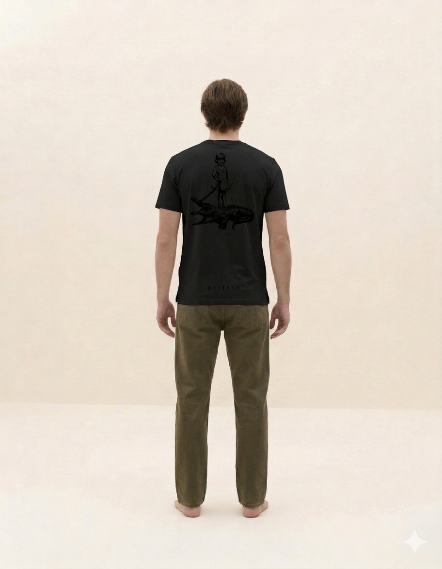 Black Regular Fit T-Shirt