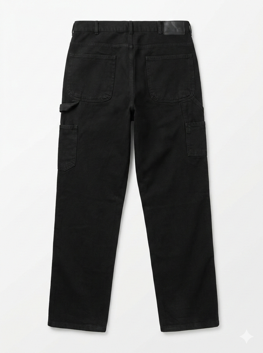 Carpenter denim - black